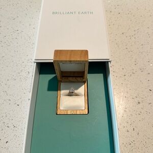 2.88ct Moissanite Rose Gold Ring